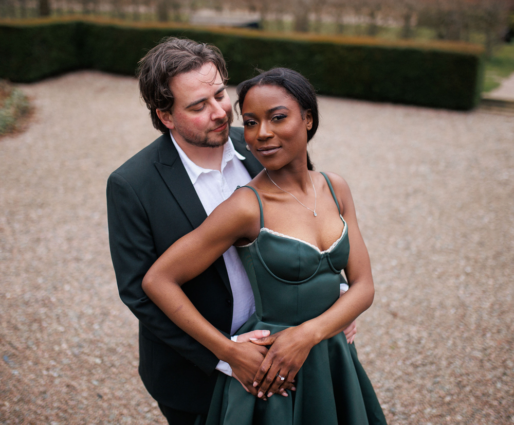 The Sunken Garden at Larchfield Estate Co Down Ideal for Engagement Photos
