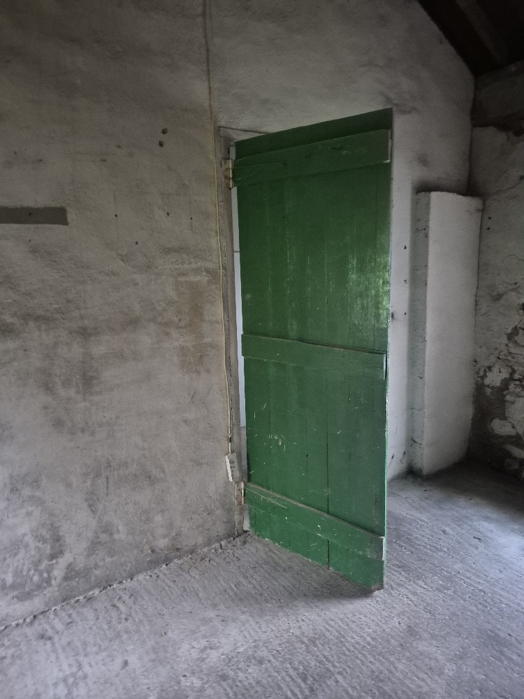Interconnecting door to workshop / outhouse attached to Gamekeepers Cottage Lisburn