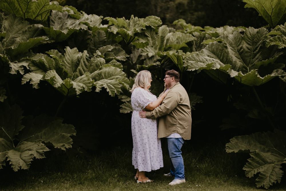 Engagement Shoot by the Lake At Larchfield Estate Northern Ireland