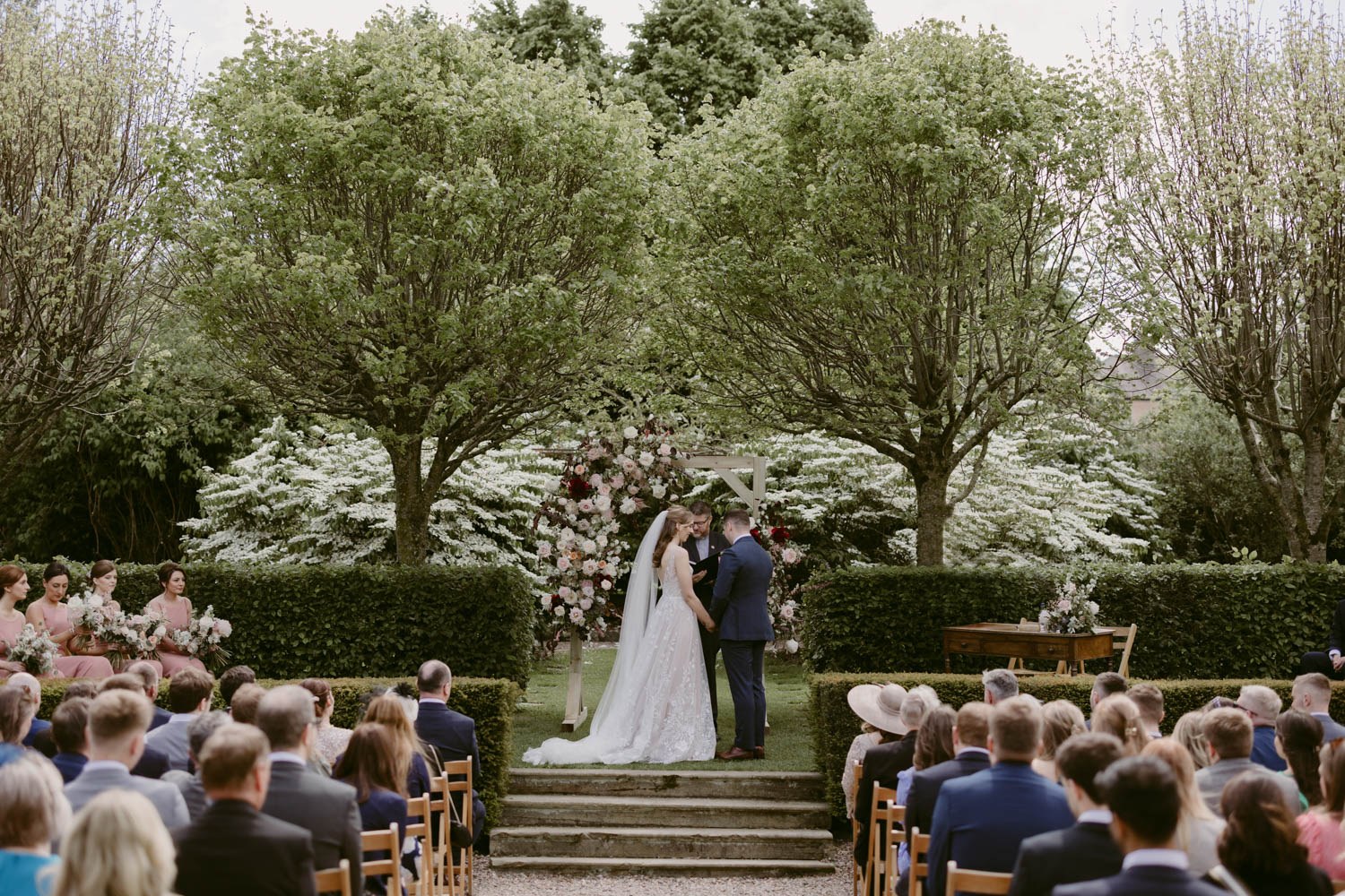 Garden Ceremony at Larchfield Estate Premier Wedding venue Ireland 2026
