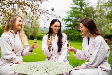 Hen weekend hot tub relaxation northern ireland jpg