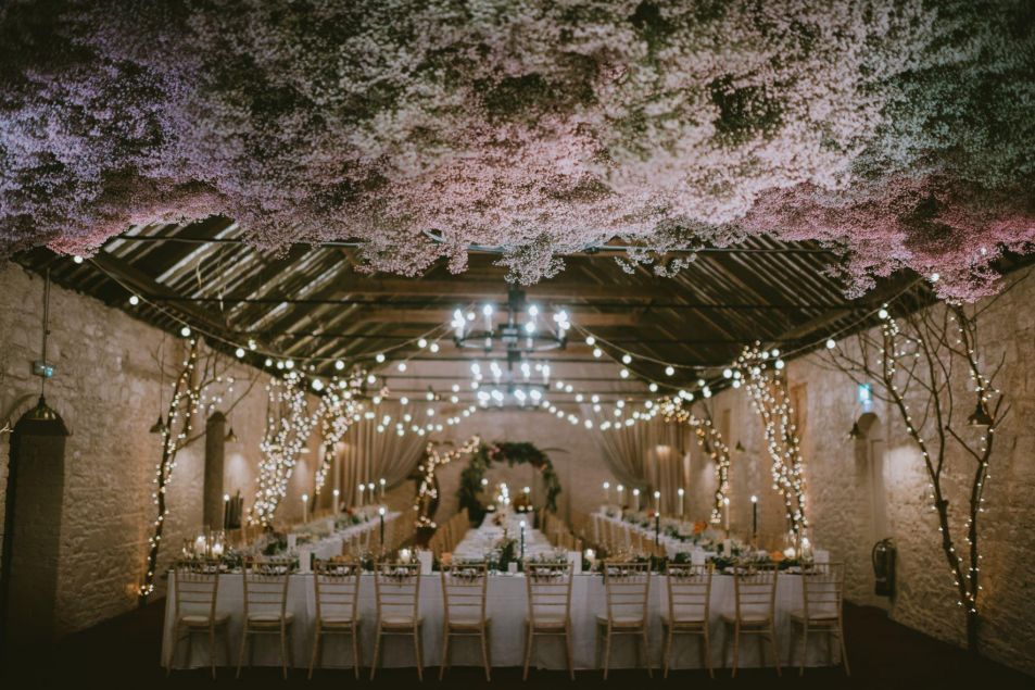Kat Mervyn JS 631 Larchfield Estate Wedding Barn Flower cloud low res