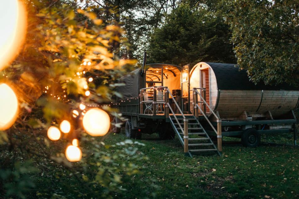 Luxury Glamping Larchfield Estate Northern Ireland Romantic Getaway