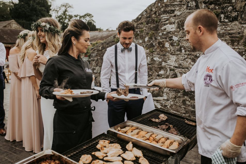 Old Barn Catering Top Wedding Catering Larchfield Estate Northern Ireland