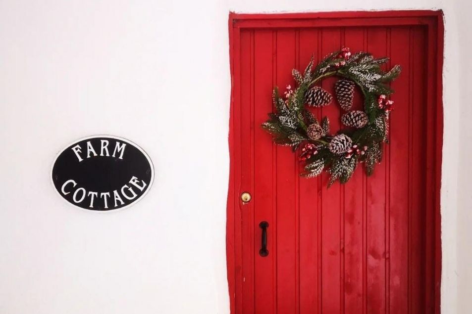 Luxury christmas wreath larchfield northern ireland