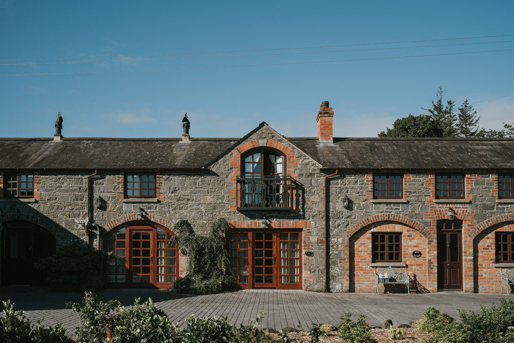 The Courtyard Cottages at Larchfield Estate can be booked individually (think roll top bath and large leather armchairs) or are ideal for a group of friends to stay close together.